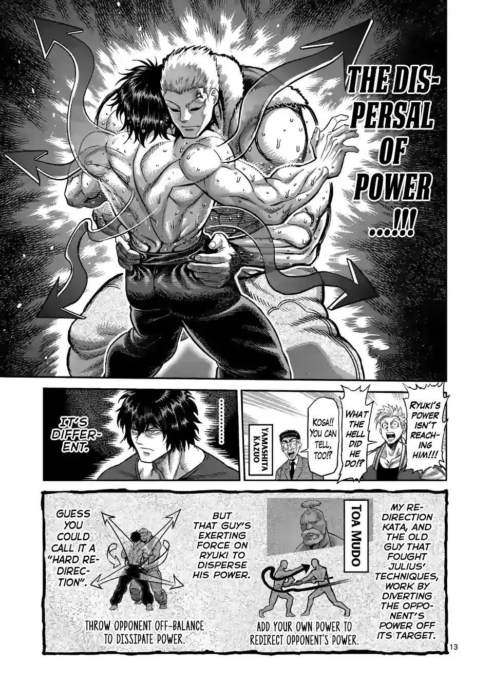 Kengan Omega Chapter 84 - Page 13 in English