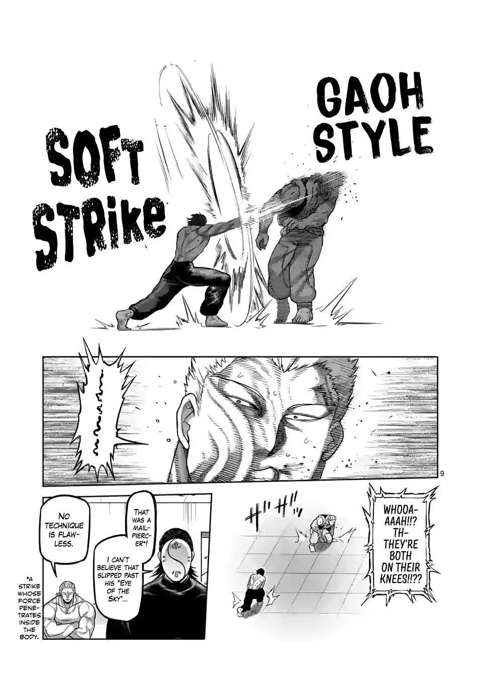 Kengan Omega Chapter 85 - Page 9 in English