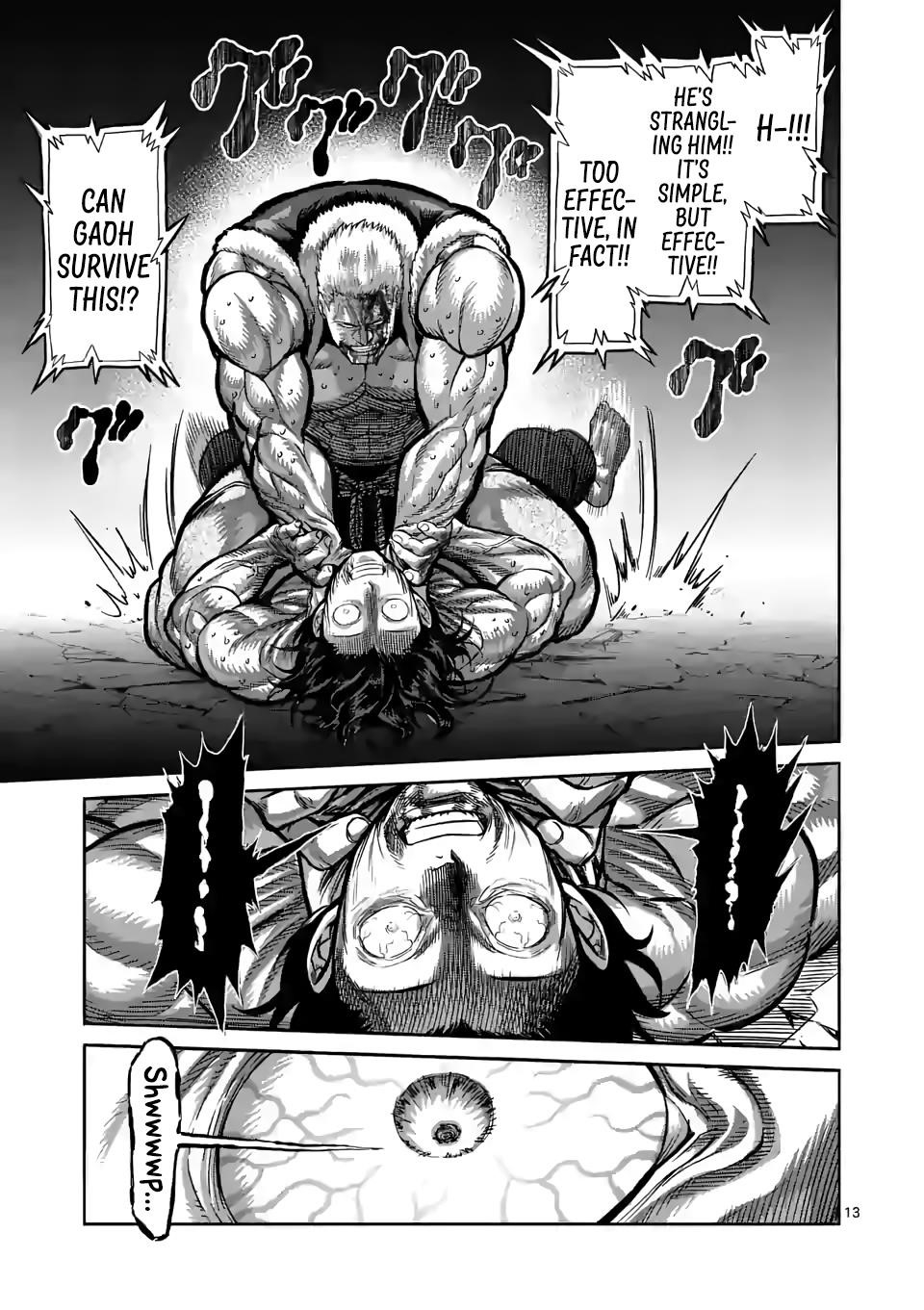 Kengan Omega Chapter 86 - Page 13 in English