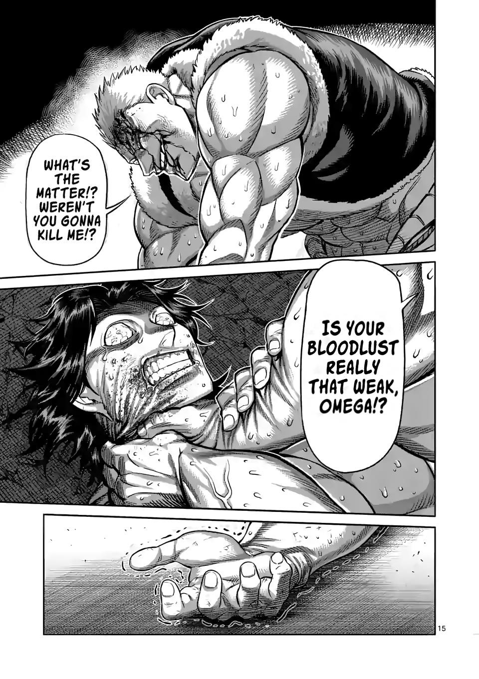 Kengan Omega Chapter 86 - Page 15 in English