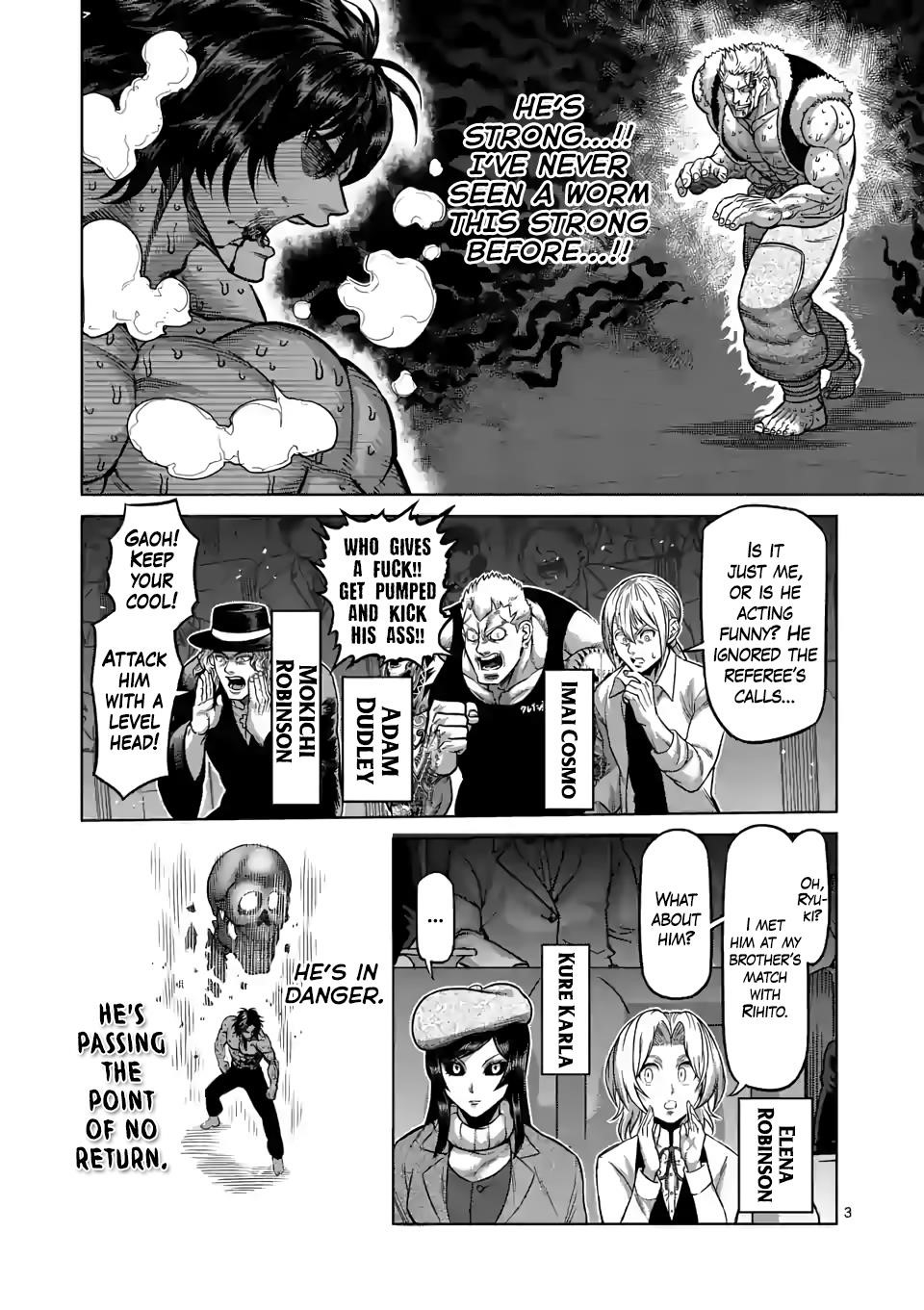 Kengan Omega Chapter 86 - Page 3 in English