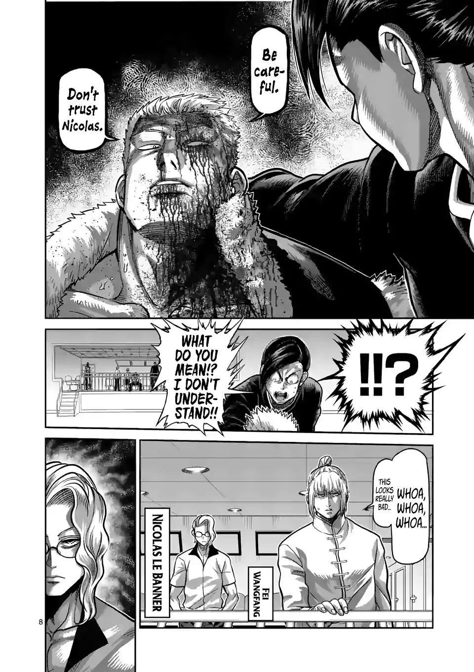 Kengan Omega Chapter 87 - Page 8 in English