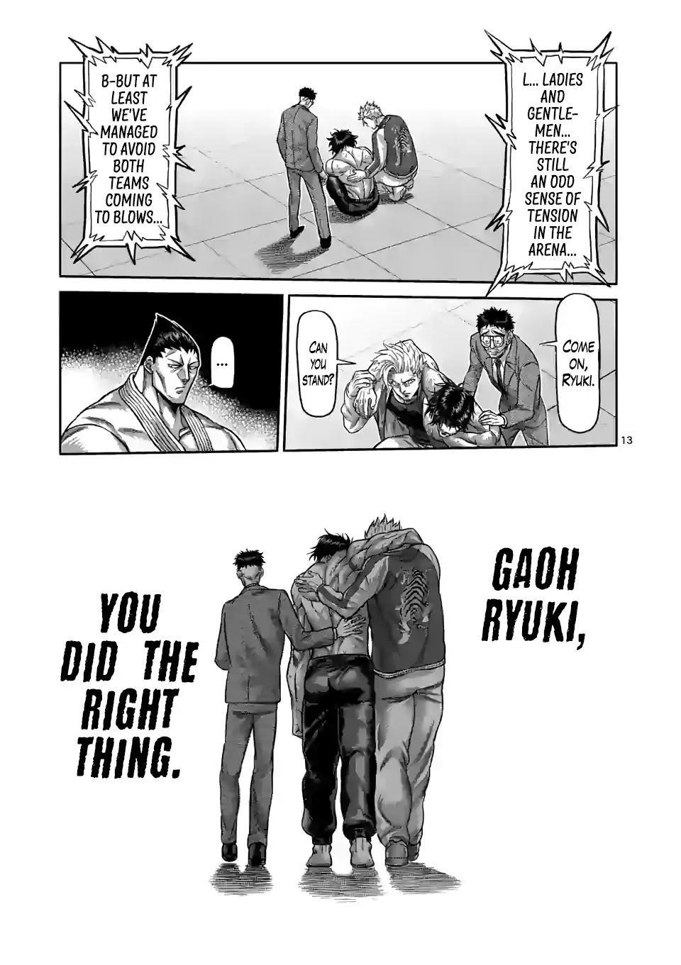 Kengan Omega Chapter 88 - Page 13 in English
