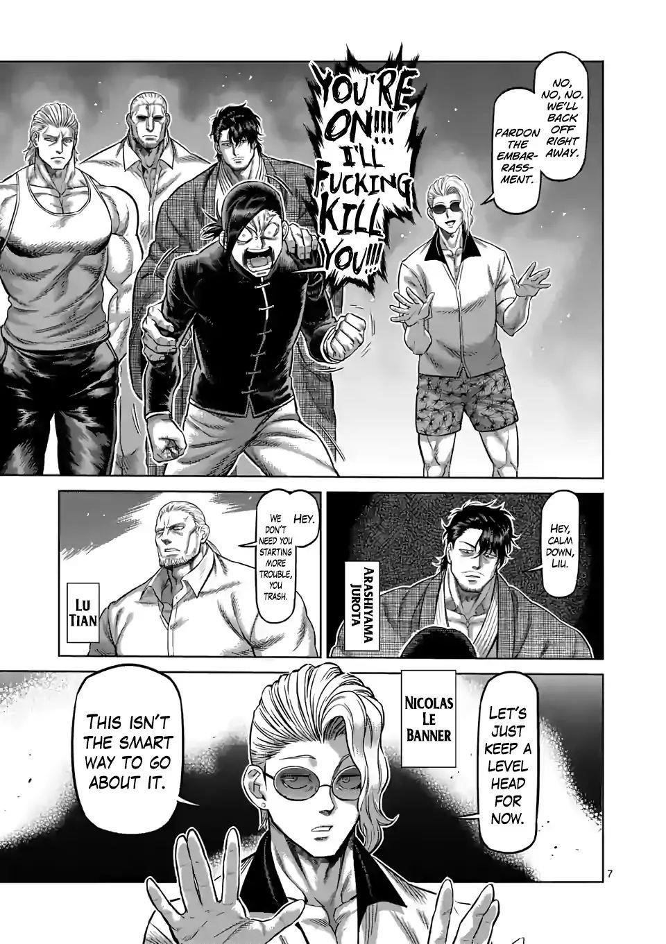 Kengan Omega Chapter 88 - Page 7 in English