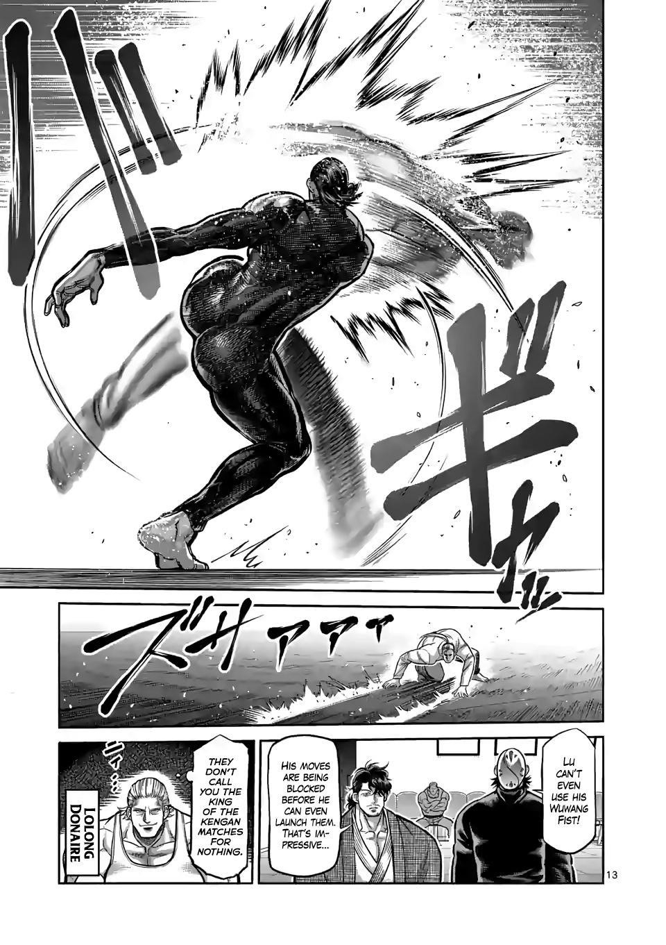 Kengan Omega Chapter 89 - Page 13 in English