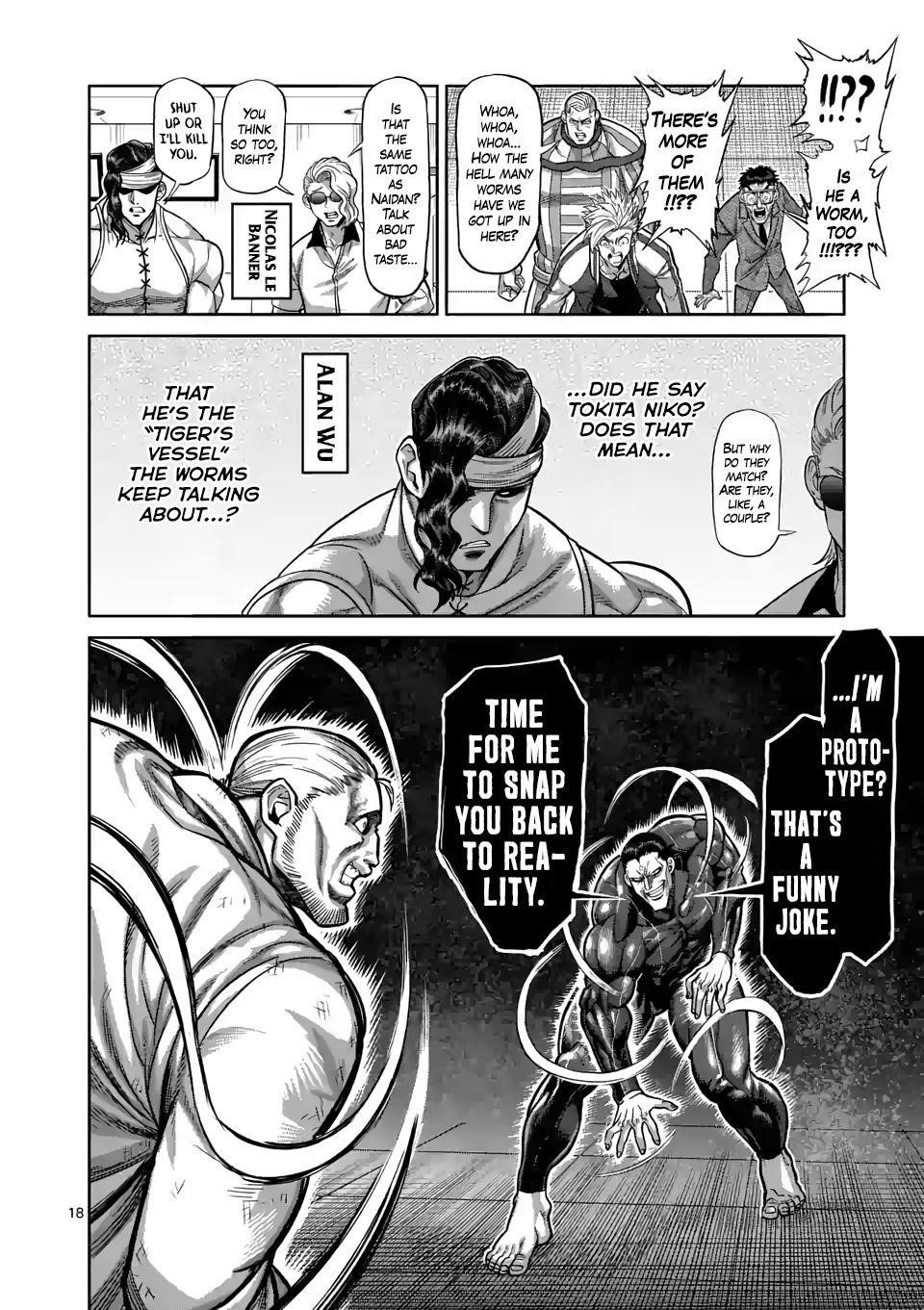 Kengan Omega Chapter 89 - Page 18 in English