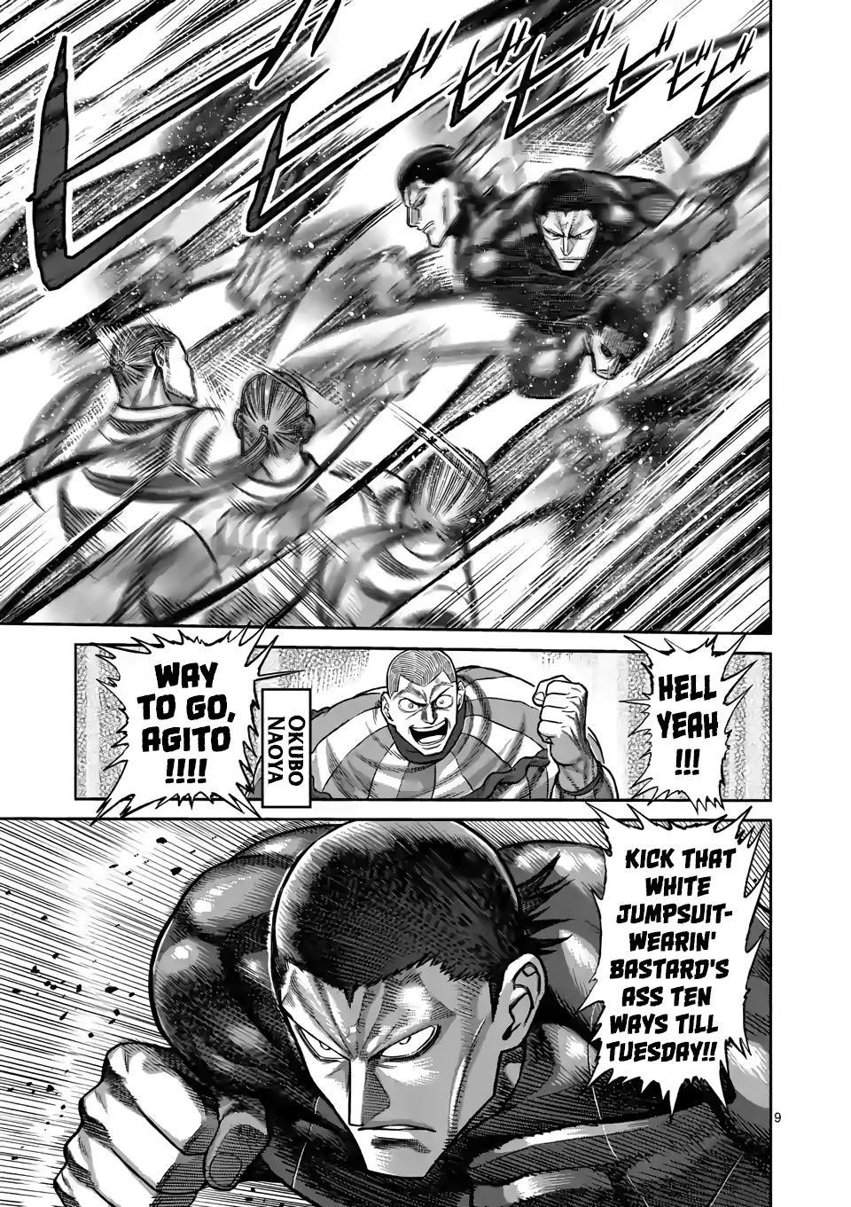 Kengan Omega Chapter 89 - Page 9 in English