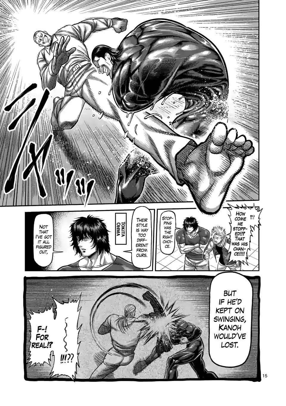 Kengan Omega Chapter 90 - Page 15 in English