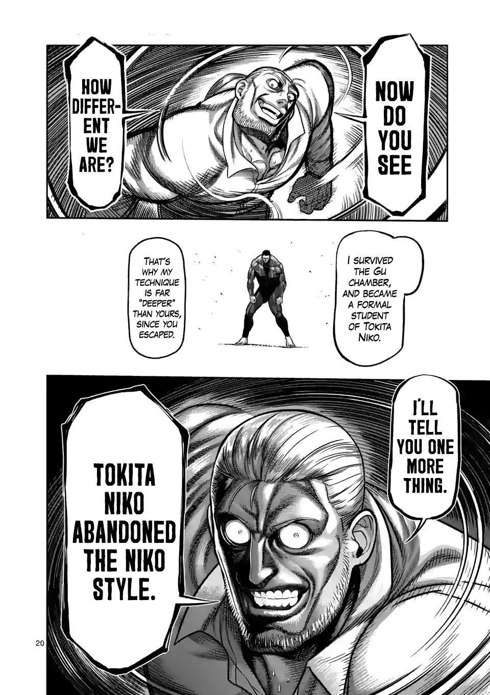 Kengan Omega Chapter 90 - Page 20 in English