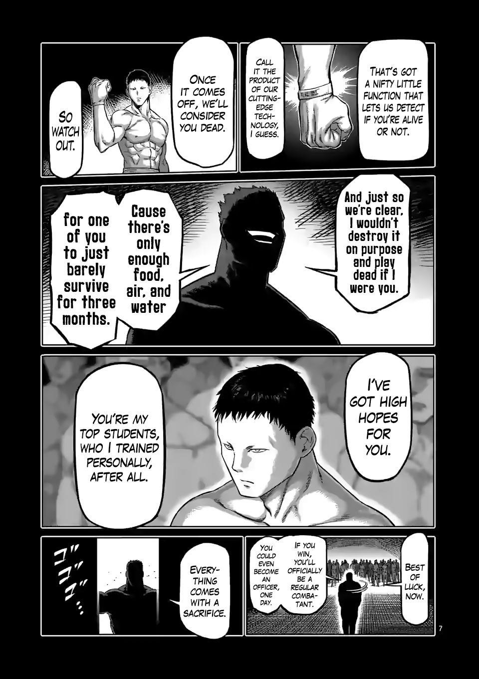 Kengan Omega Chapter 90 - Page 7 in English