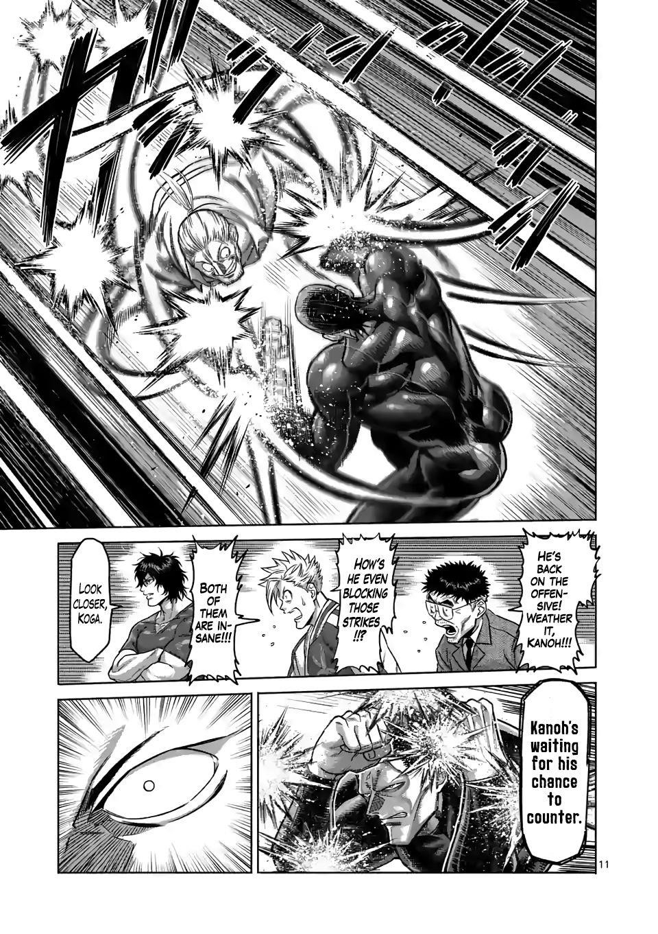 Kengan Omega Chapter 91 - Page 11 in English