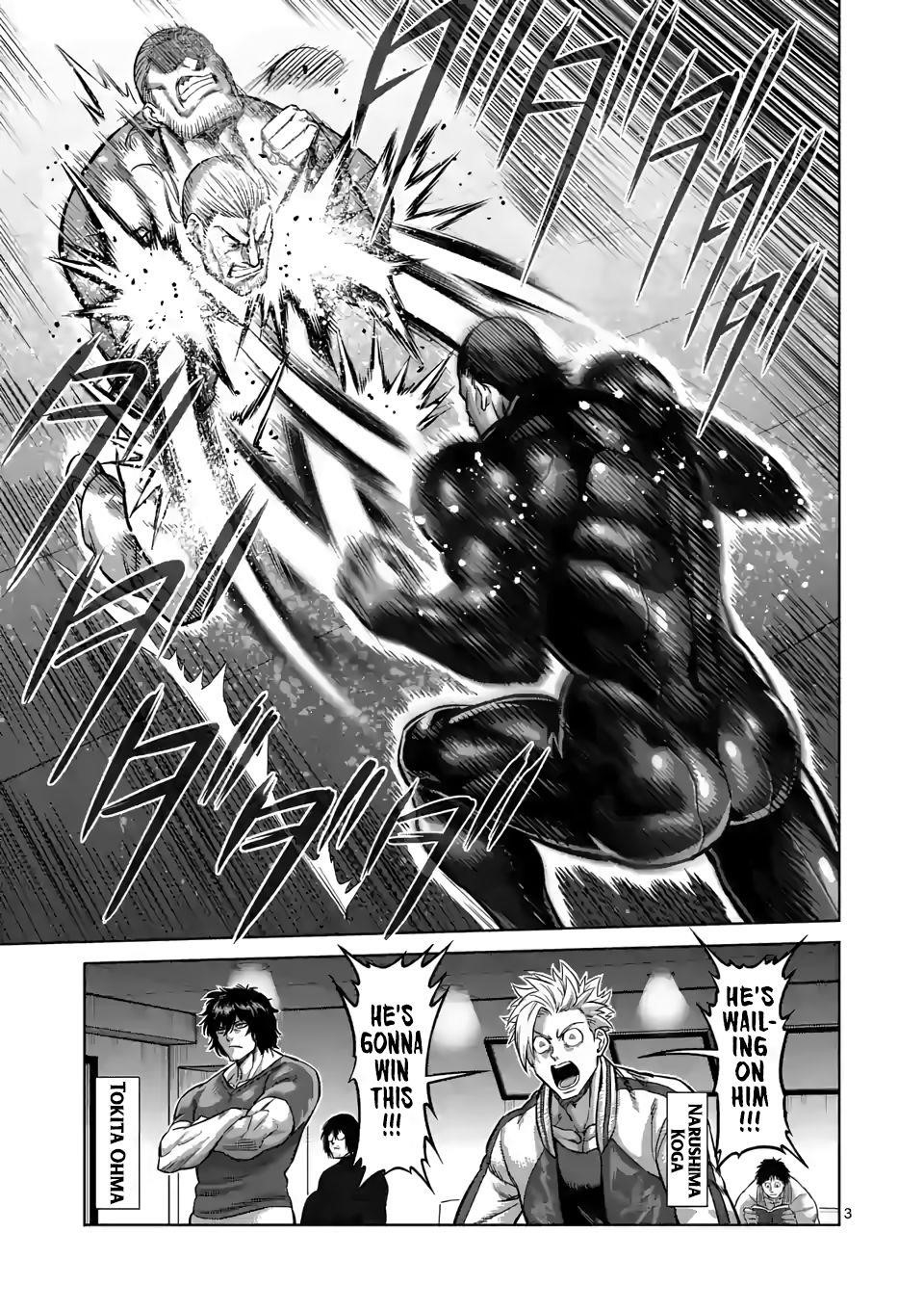 Kengan Omega Chapter 91 - Page 3 in English