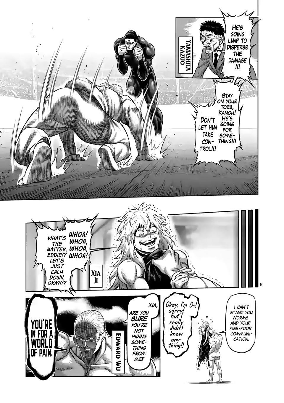 Kengan Omega Chapter 91 - Page 5 in English