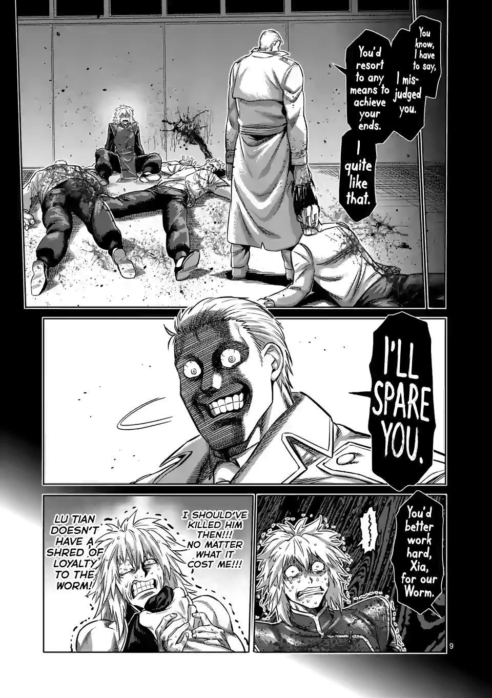 Kengan Omega Chapter 91 - Page 9 in English