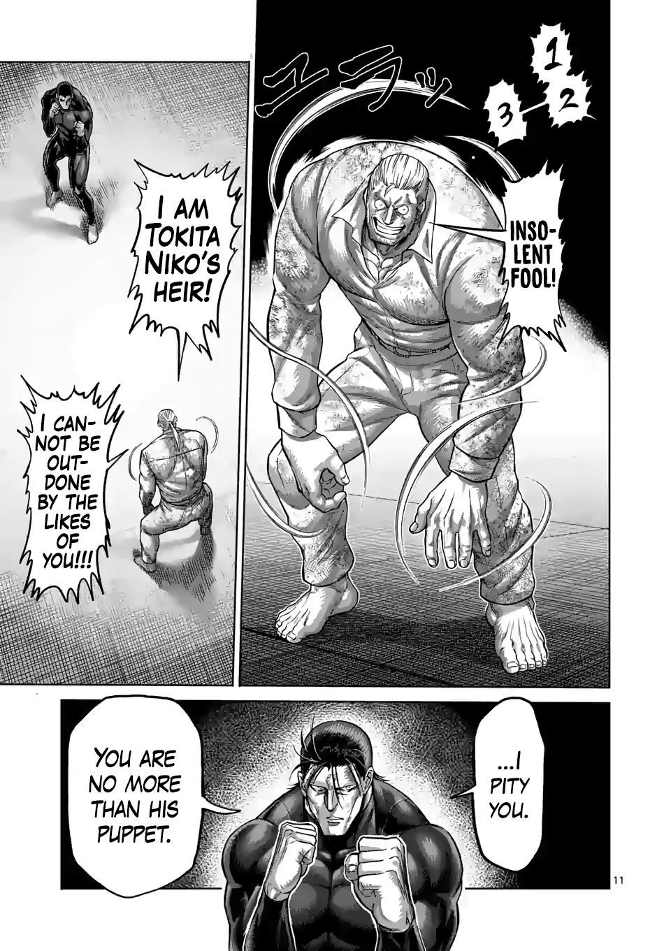 Kengan Omega Chapter 92 - Page 11 in English