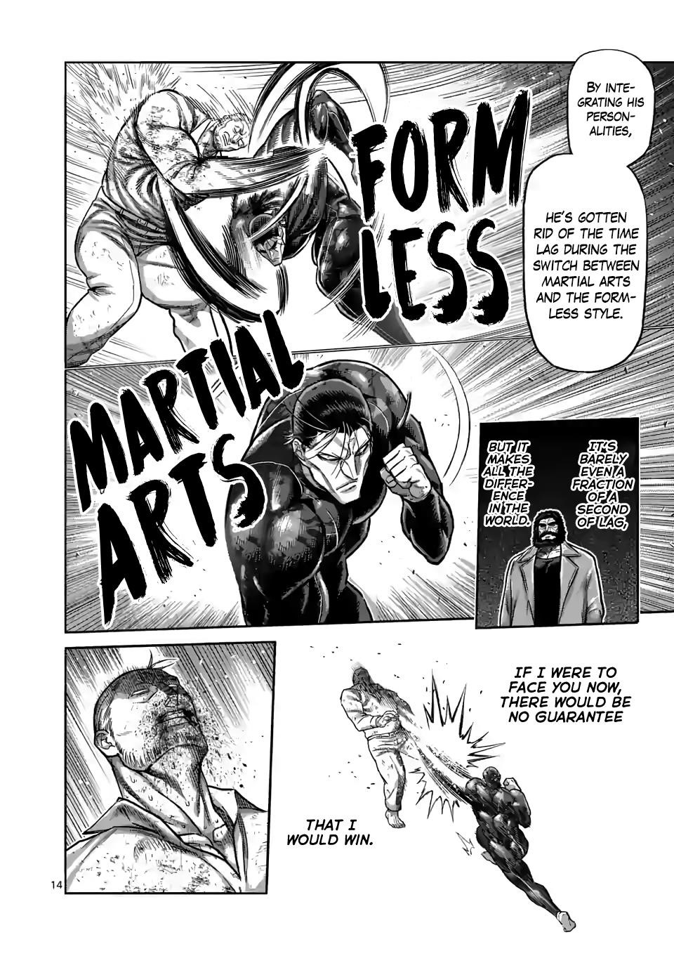 Kengan Omega Chapter 92 - Page 14 in English