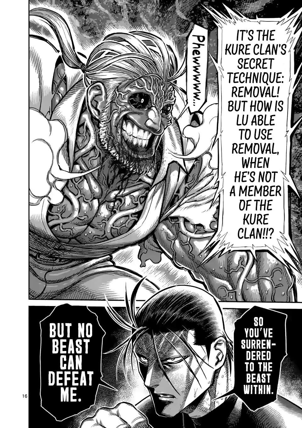 Kengan Omega Chapter 92 - Page 16 in English
