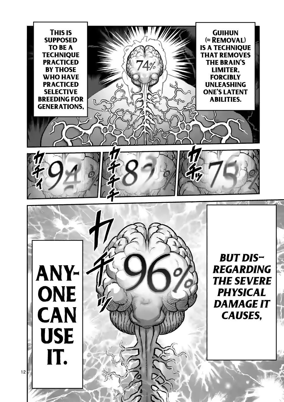 Kengan Omega Chapter 93 - Page 12 in English