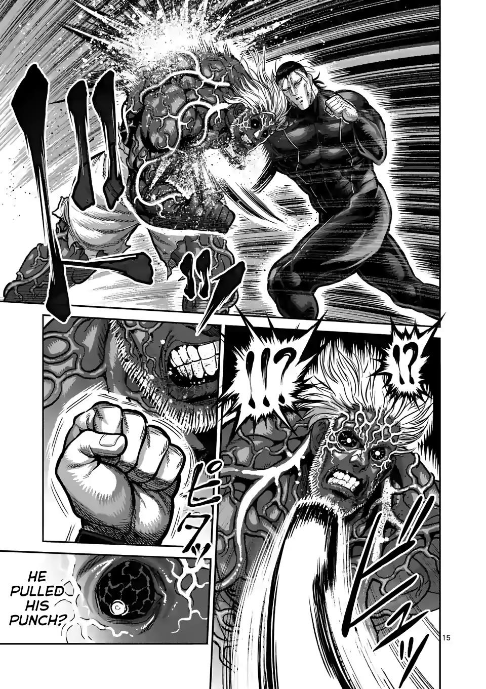 Kengan Omega Chapter 93 - Page 15 in English