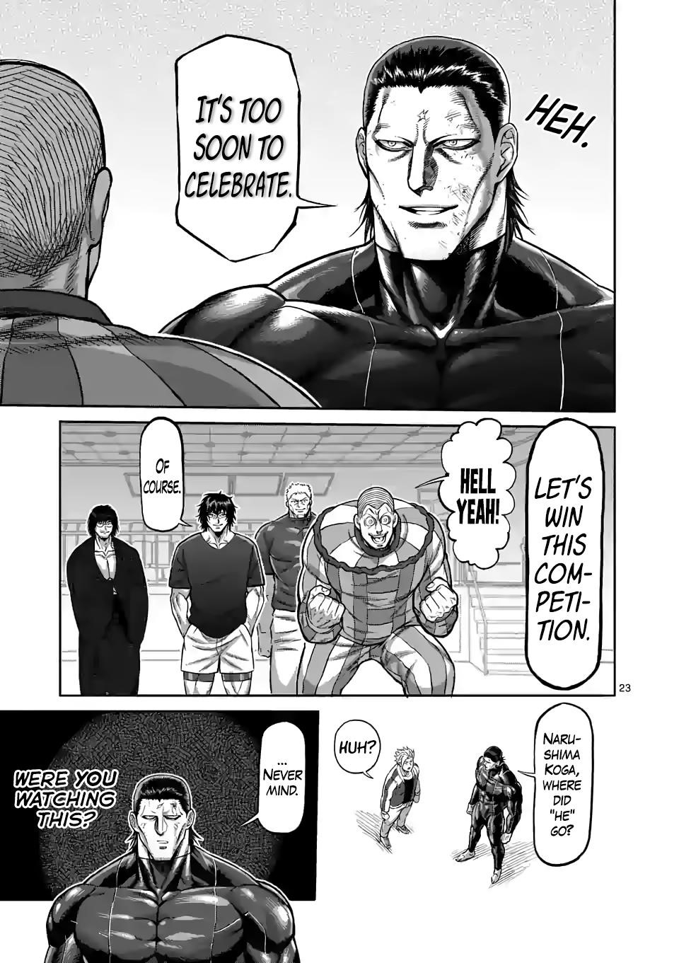 Kengan Omega Chapter 93 - Page 22 in English
