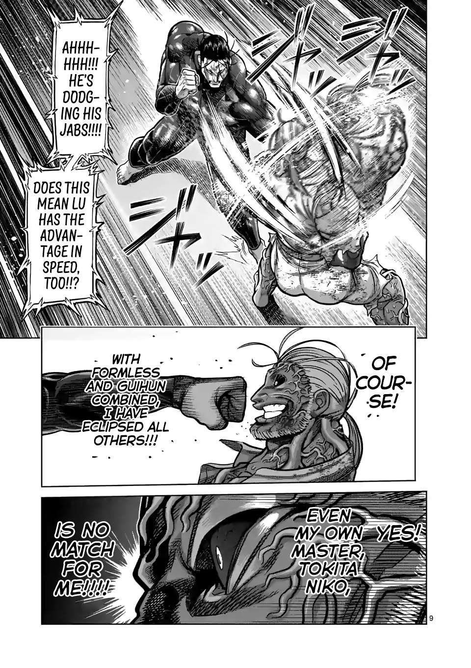 Kengan Omega Chapter 93 - Page 9 in English