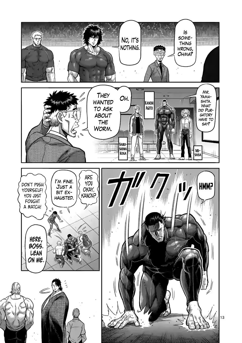 Kengan Omega Chapter 94 - Page 12 in English
