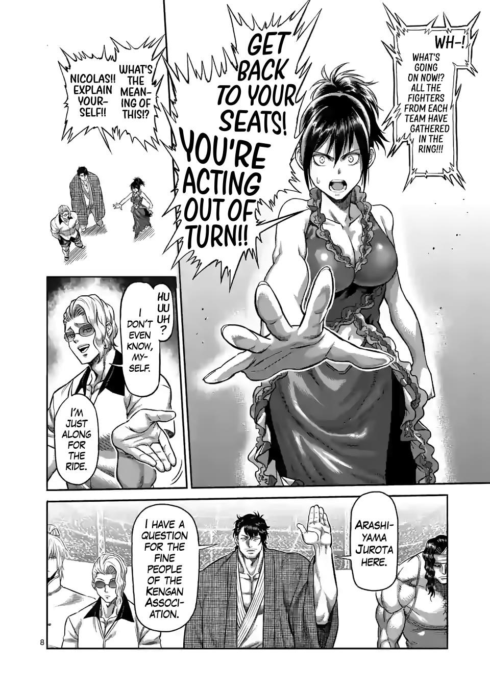Kengan Omega Chapter 94 - Page 7 in English