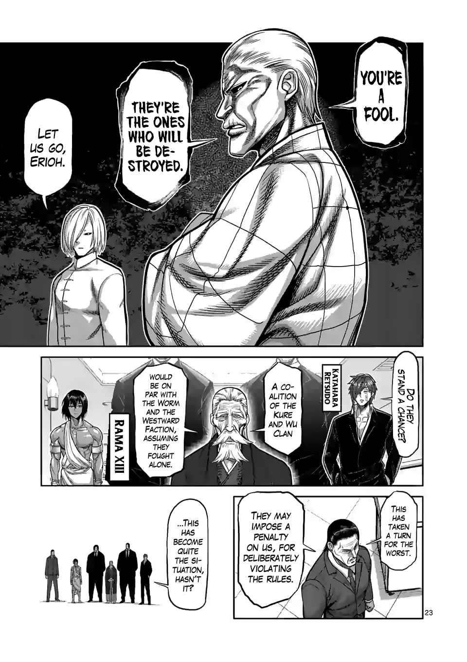 Kengan Omega Chapter 96 - Page 23 in English