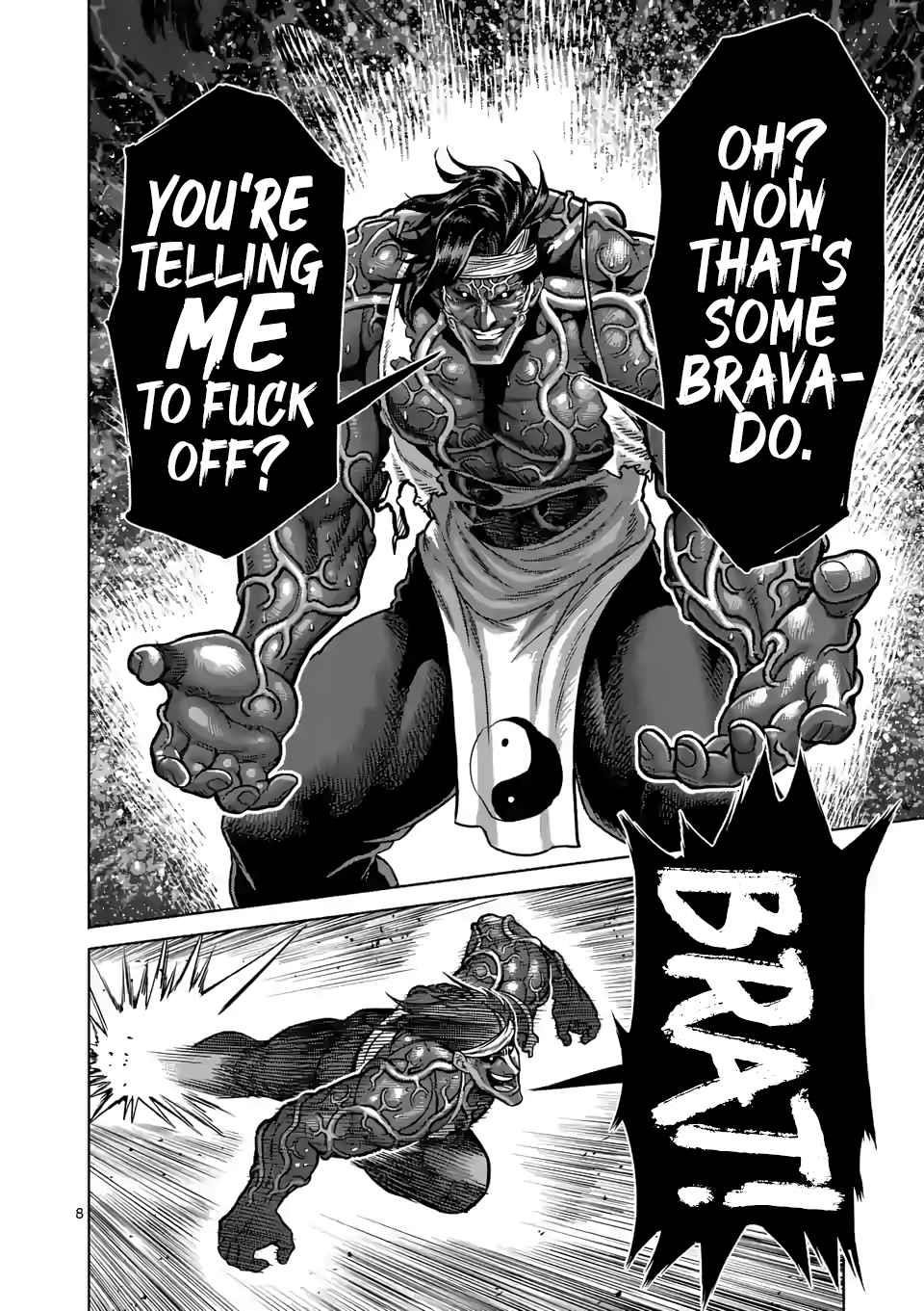 Kengan Omega Chapter 96 - Page 8 in English