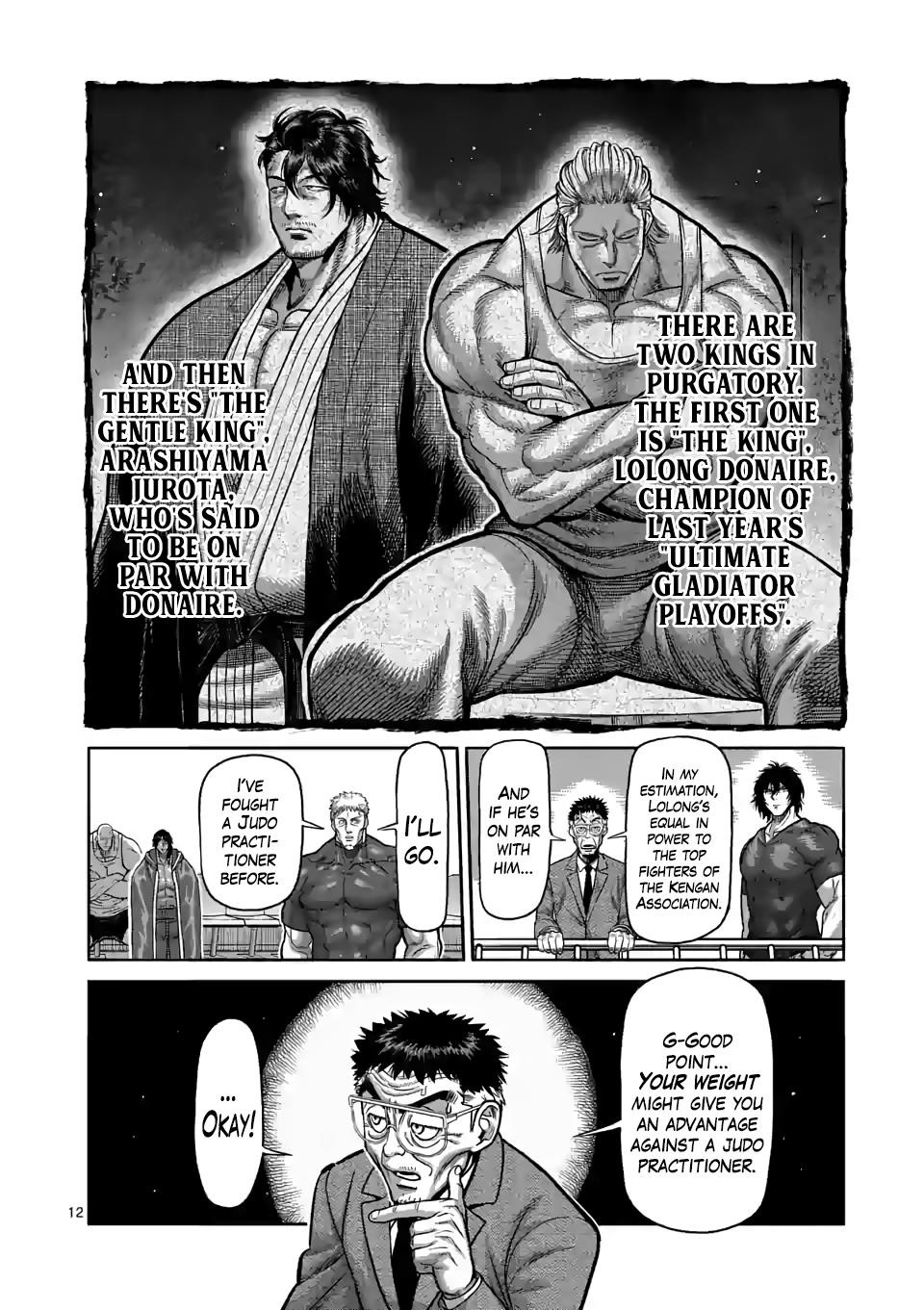 Kengan Omega Chapter 97 - Page 12 in English