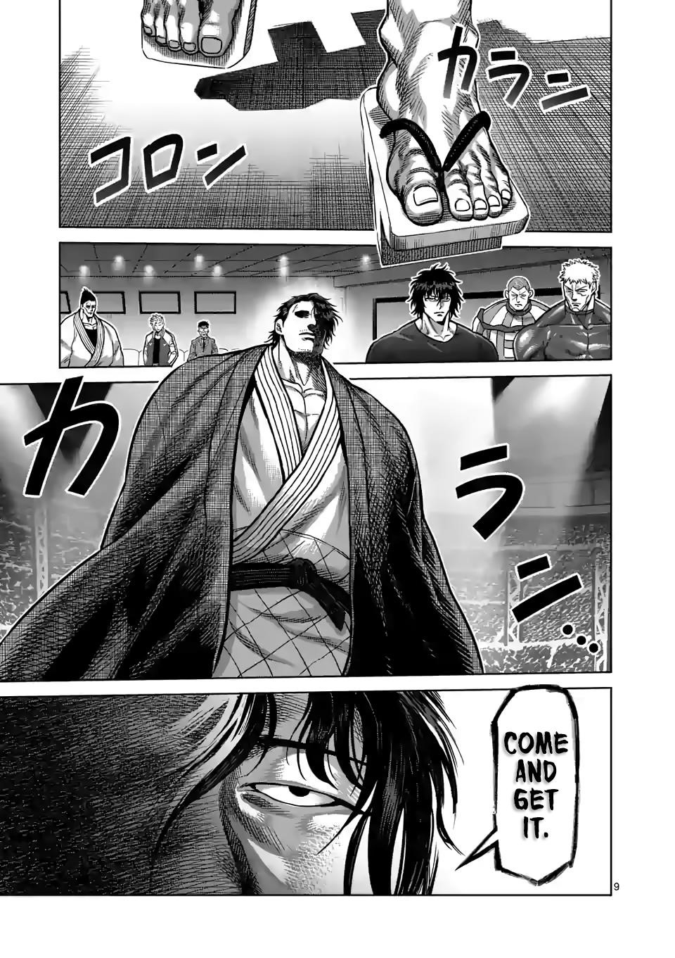 Kengan Omega Chapter 97 - Page 9 in English