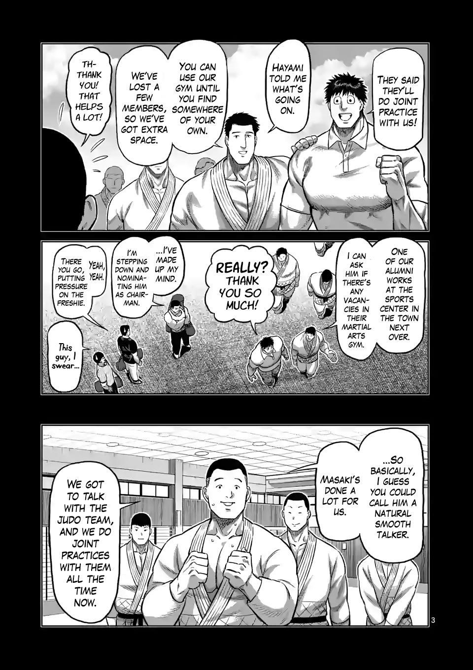 Kengan Omega Chapter 98 - Page 3 in English