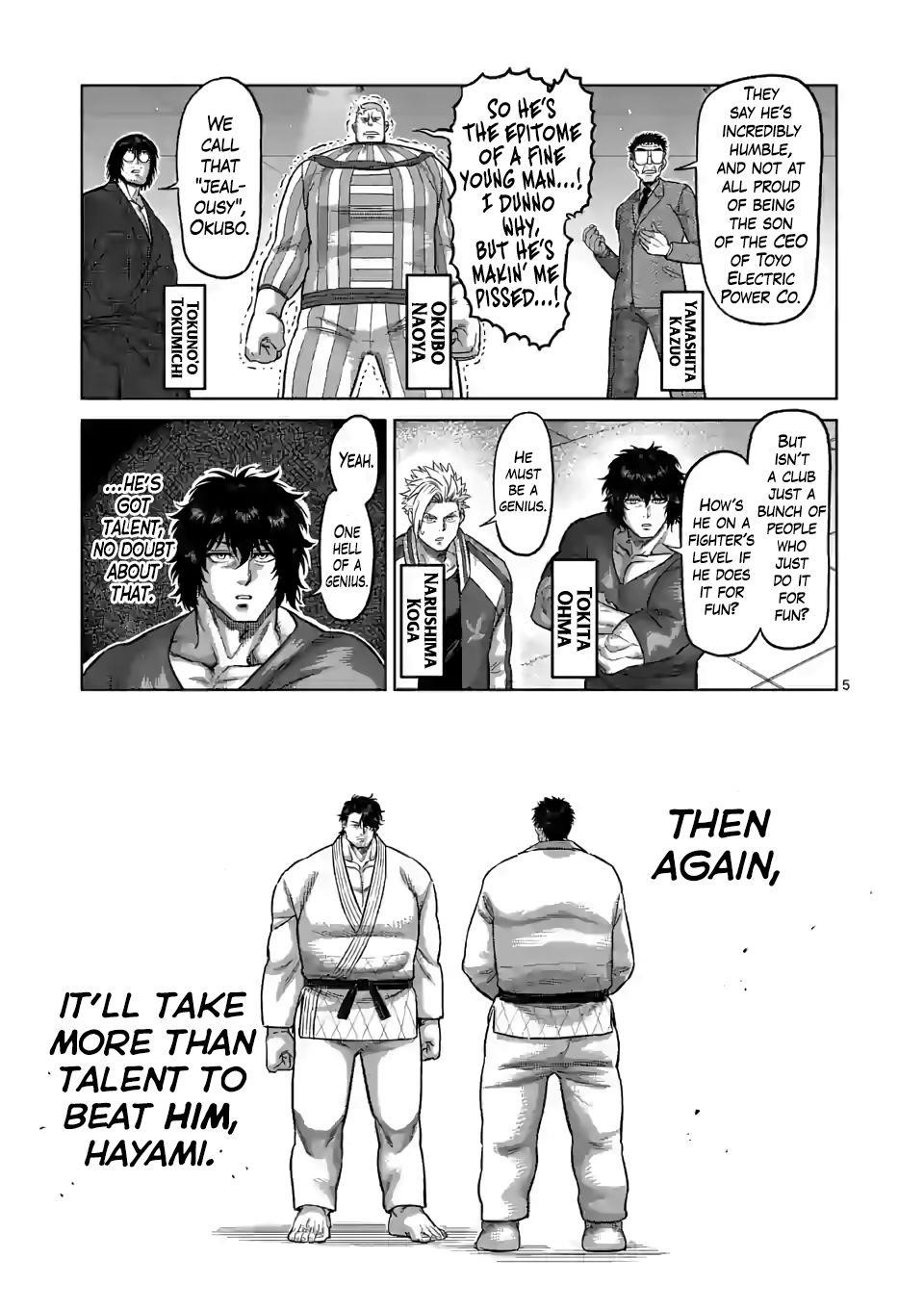 Kengan Omega Chapter 98 - Page 5 in English