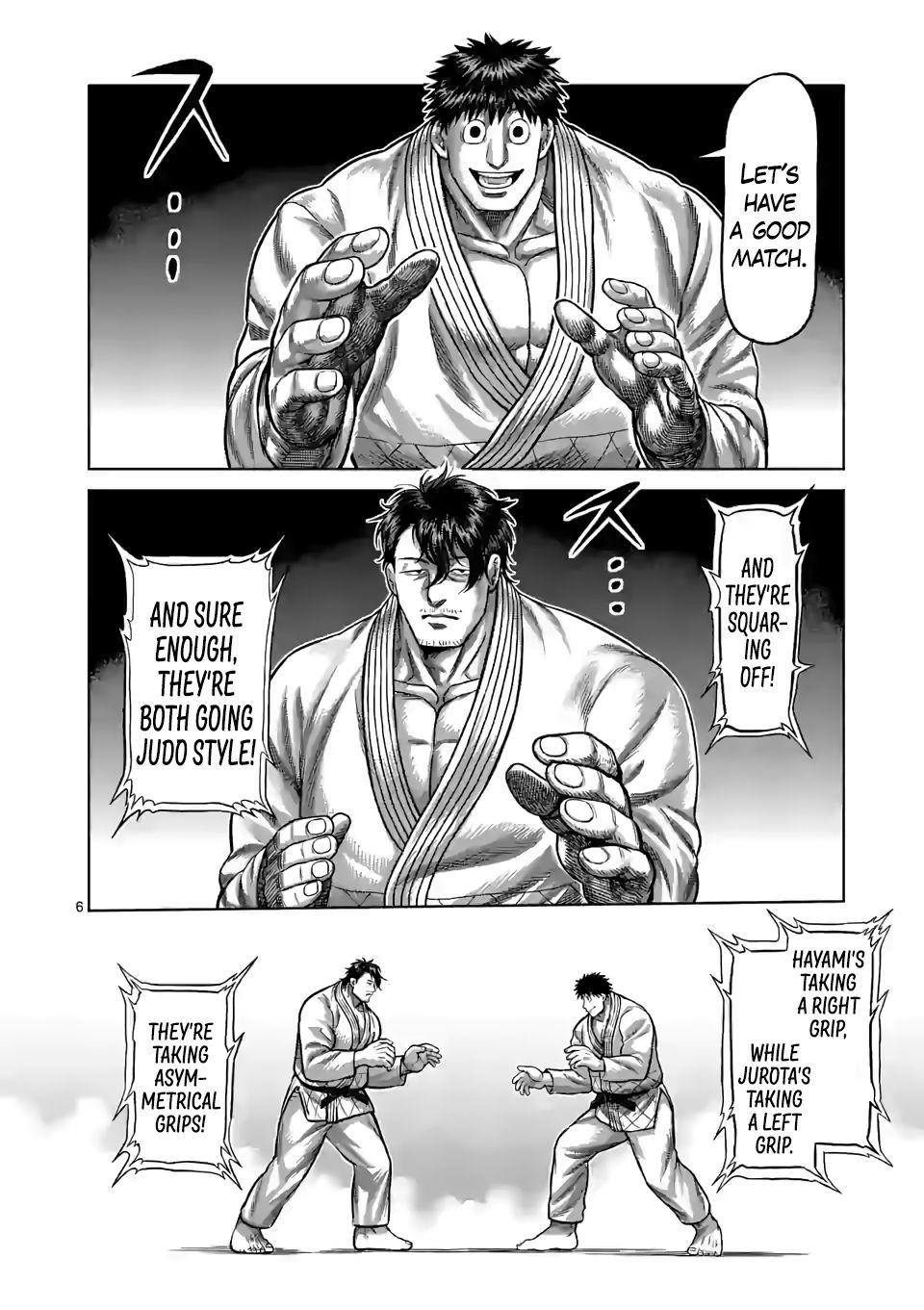 Kengan Omega Chapter 98 - Page 6 in English