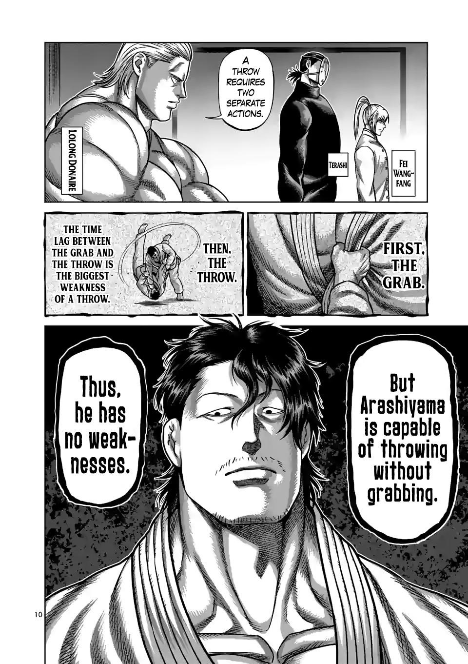 Kengan Omega Chapter 99 - Page 10 in English