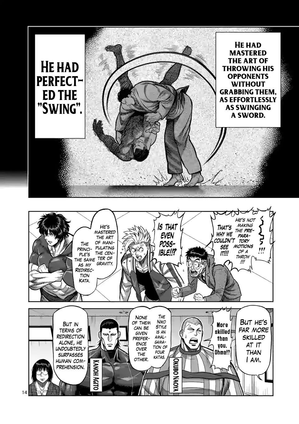 Kengan Omega Chapter 99 - Page 14 in English