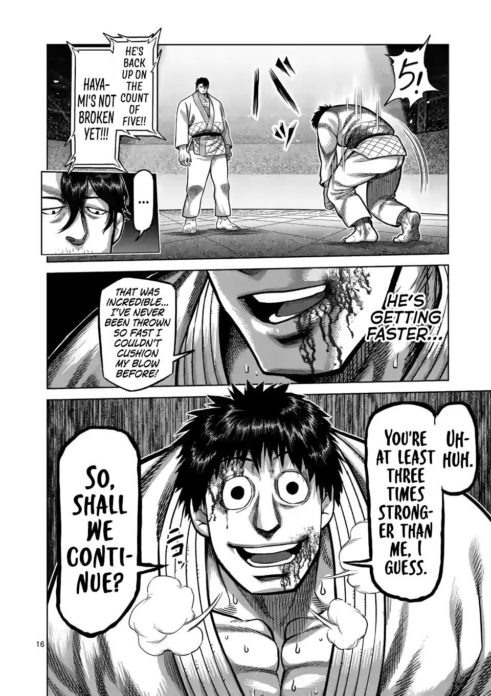 Kengan Omega Chapter 99 - Page 16 in English