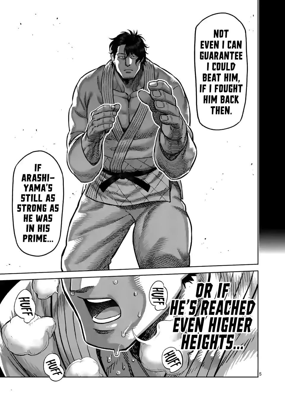 Kengan Omega Chapter 99 - Page 5 in English