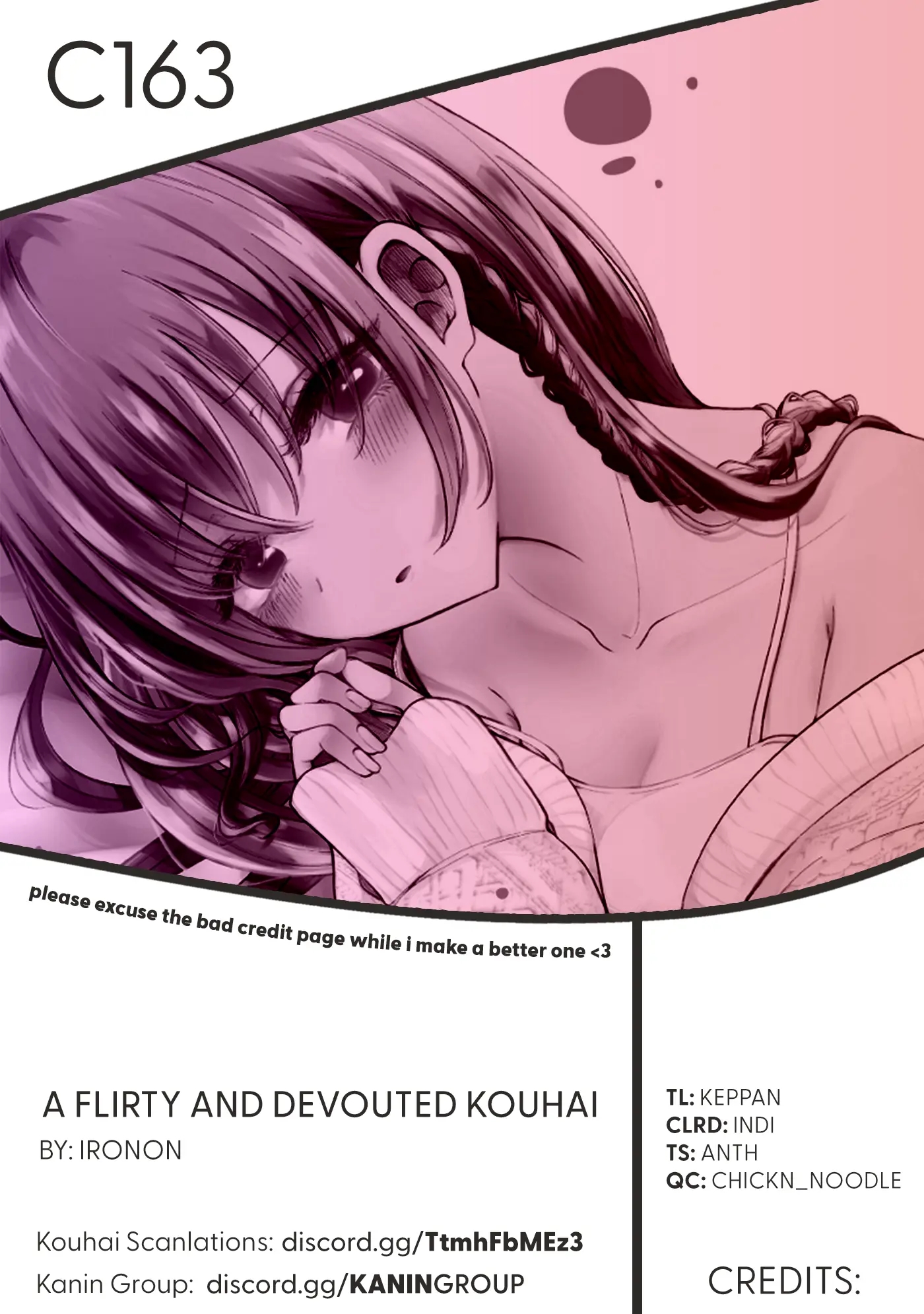 Ichizu De Bitch Na Kouhai Chapter 163 - Page 8 in English