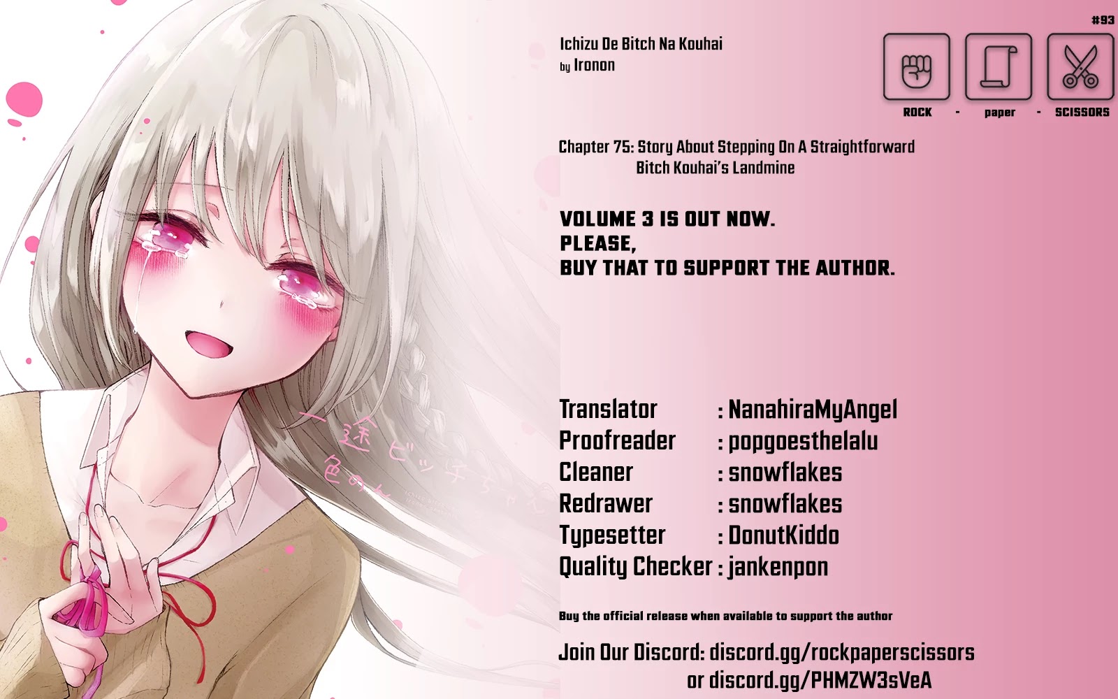 Ichizu De Bitch Na Kouhai Chapter 75 - Page 5 in English
