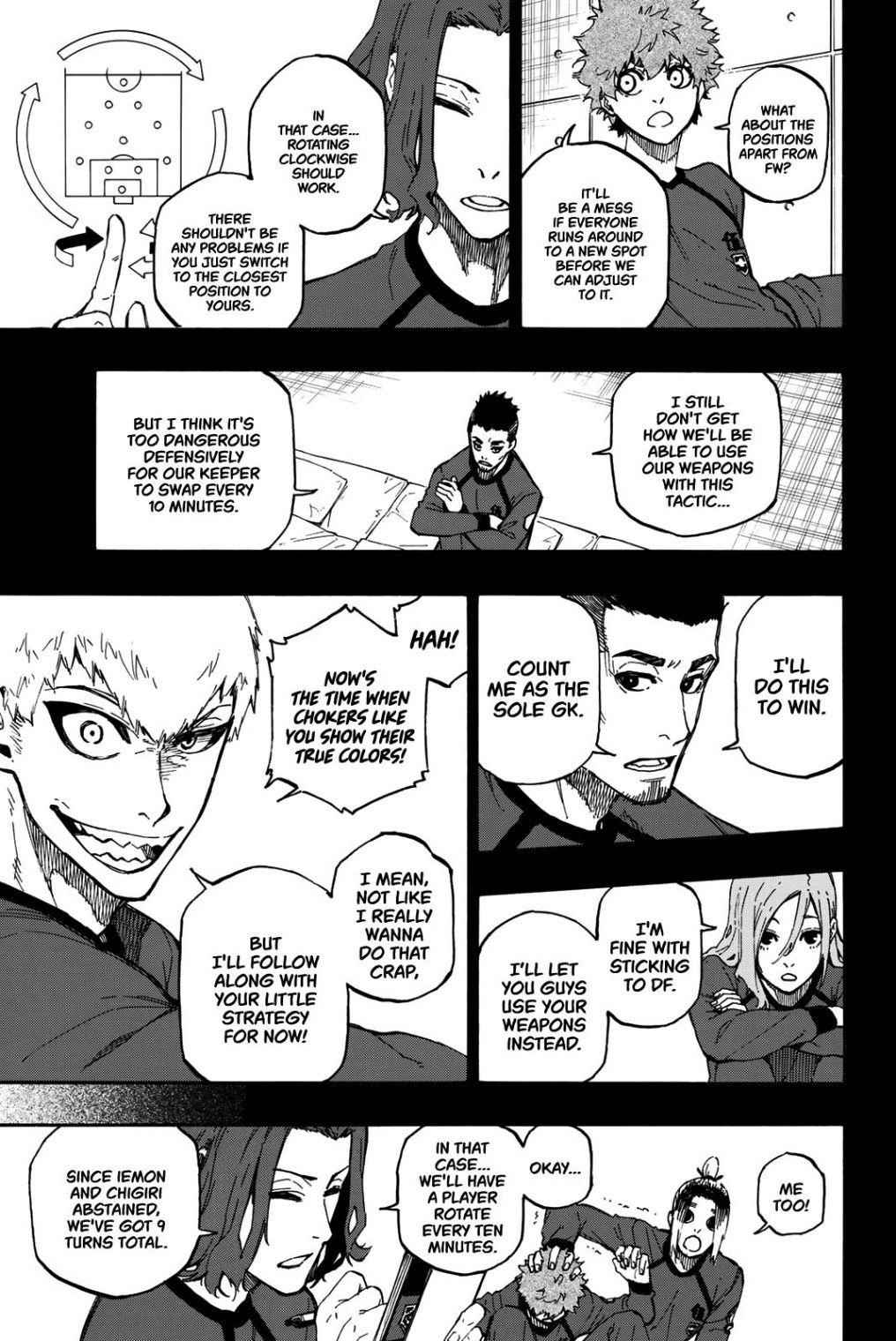 Blue Lock Chapter 10 - Page 6 in English