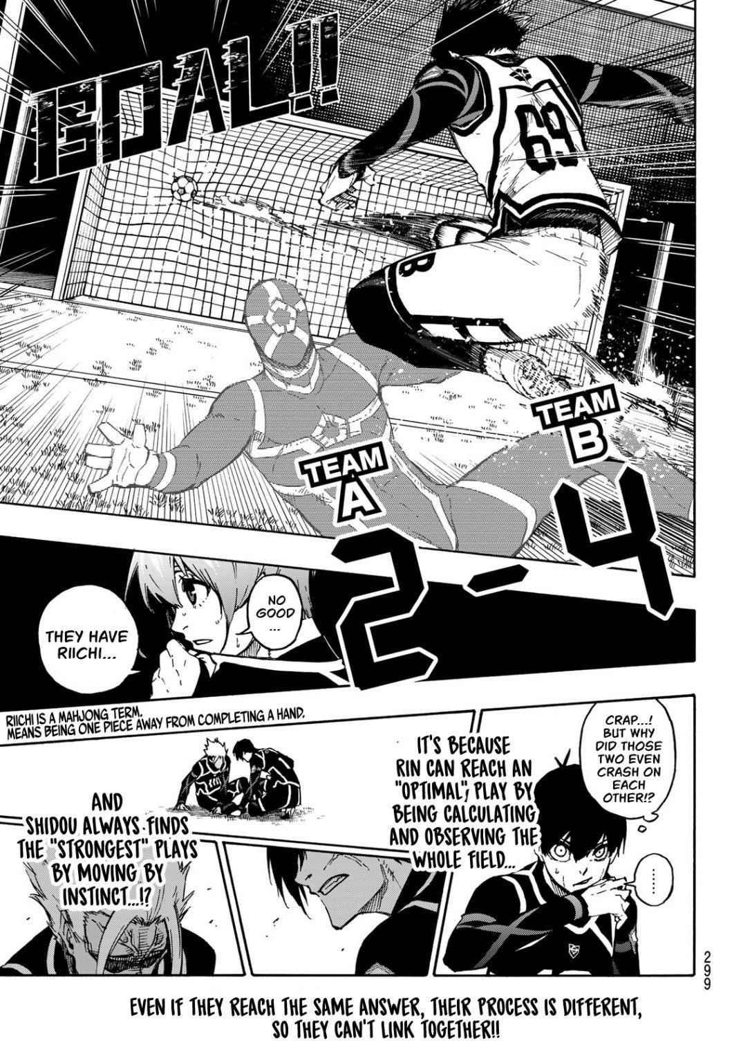 Blue Lock Chapter 100 - Page 21 in English