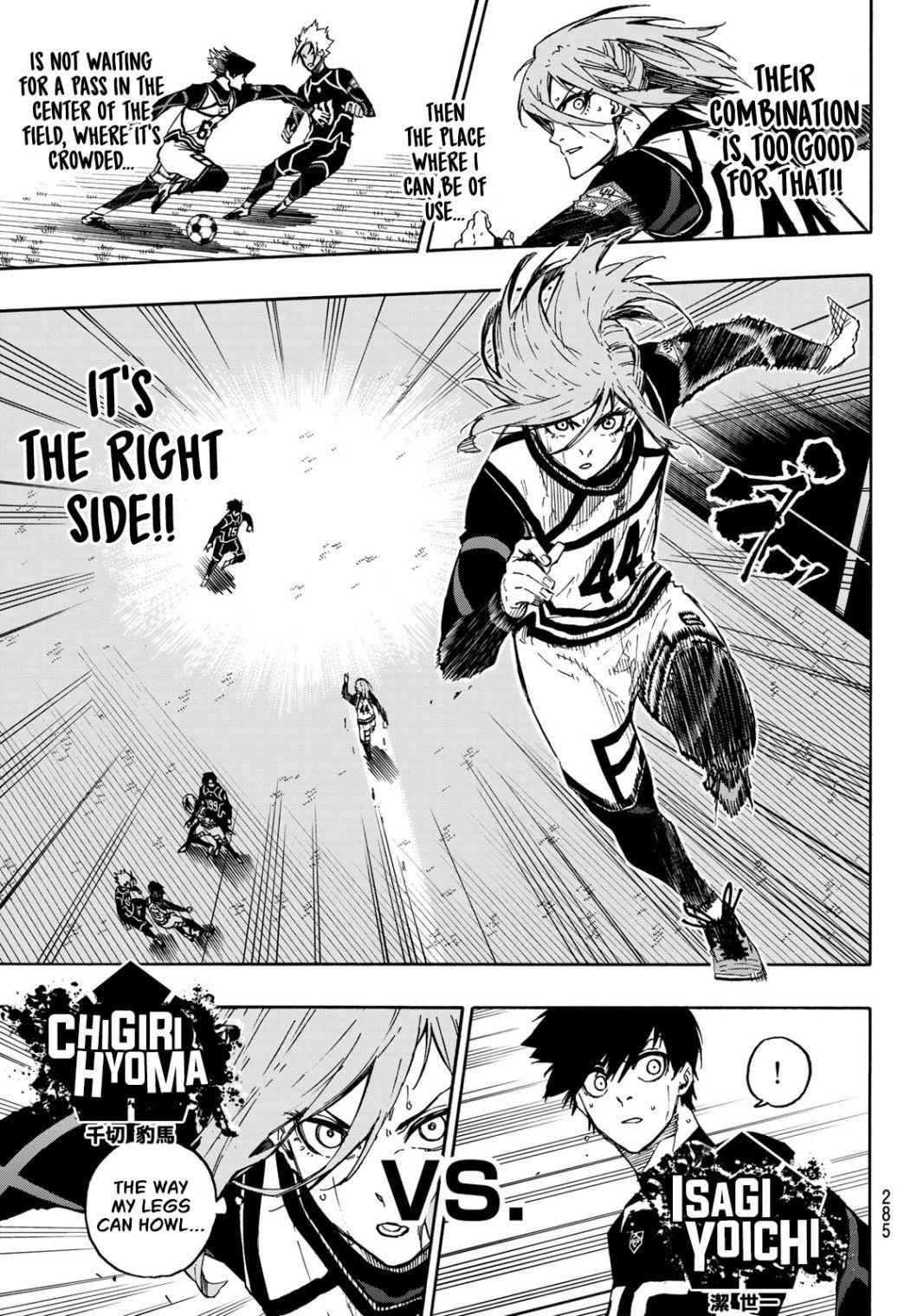 Blue Lock Chapter 100 - Page 9 in English