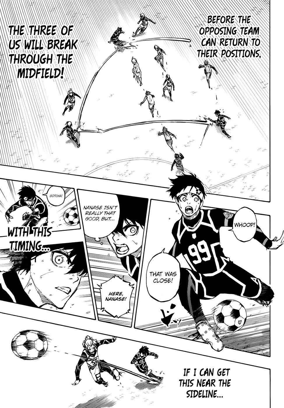 Blue Lock Chapter 102 - Page 3 in English