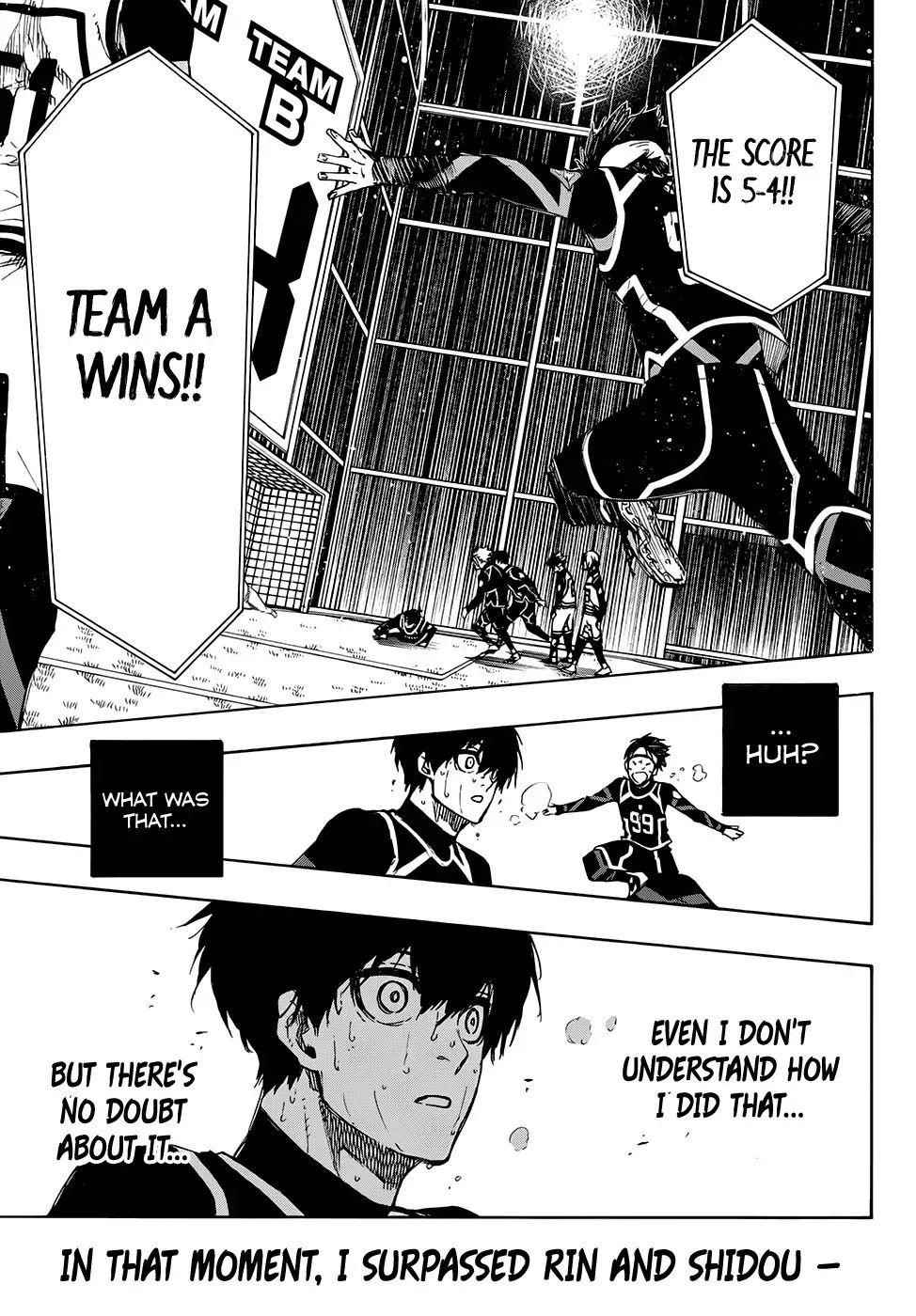 Blue Lock Chapter 103 - Page 17 in English