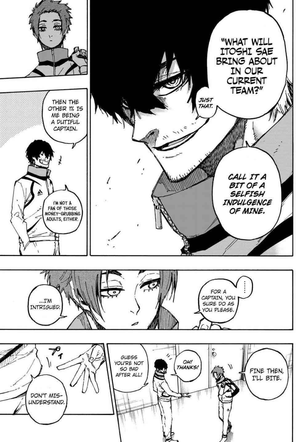 Blue Lock Chapter 111 - Page 19 in English