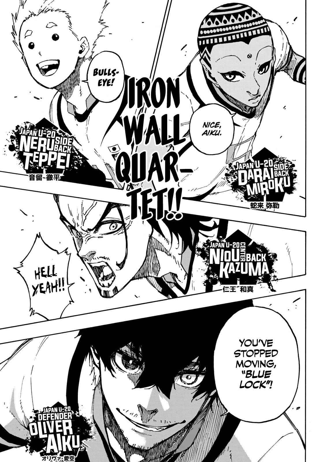 Blue Lock Chapter 114 - Page 17 in English