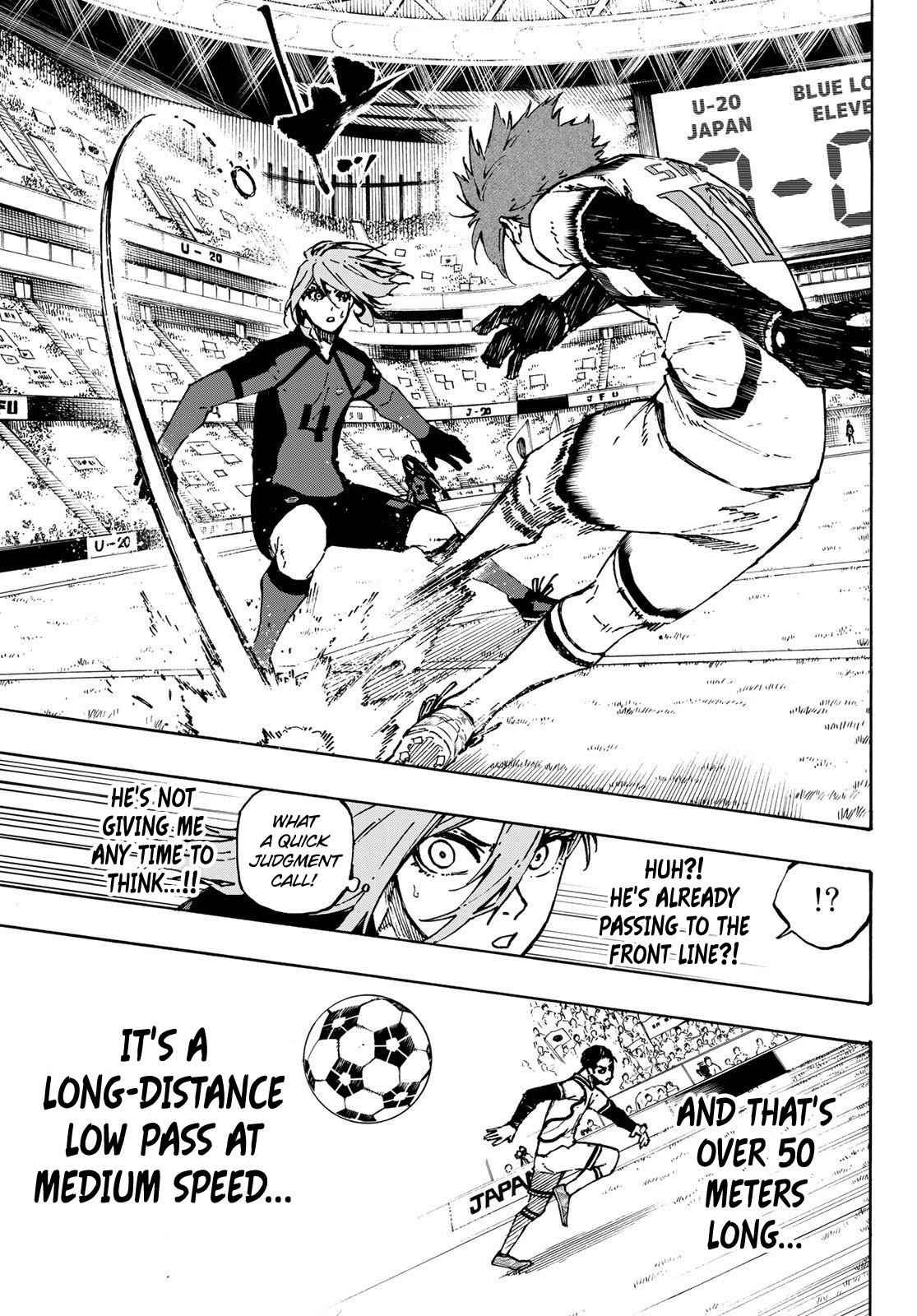 Blue Lock Chapter 115 - Page 3 in English