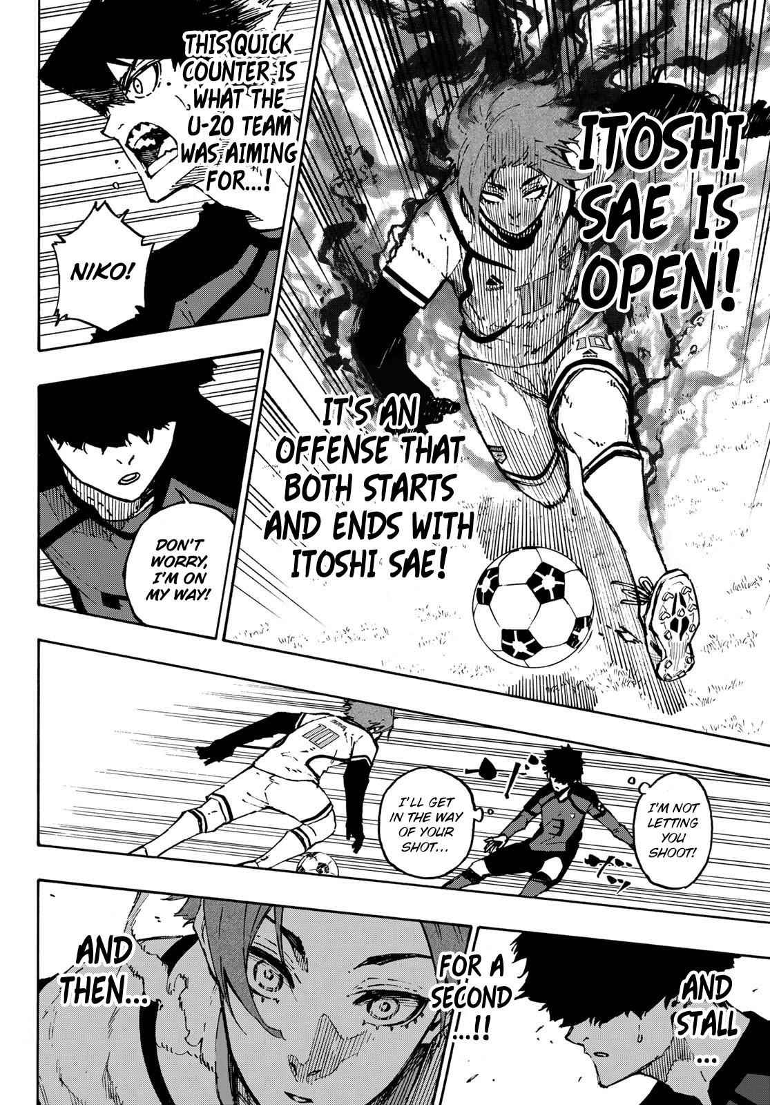 Blue Lock Chapter 115 - Page 6 in English