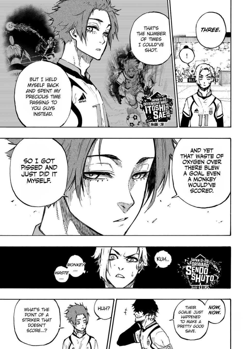 Blue Lock Chapter 116 - Page 4 in English